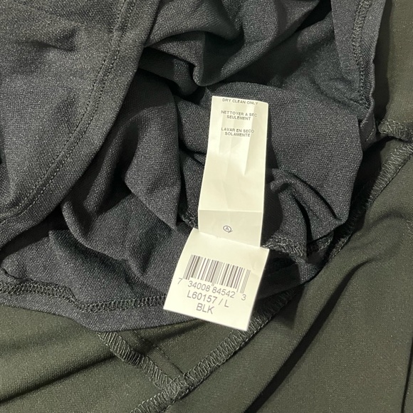 Karen Kane Black Sienna Dress Ruffle Hem Bell Sleeves V-Neckline - Picture 15 of 16